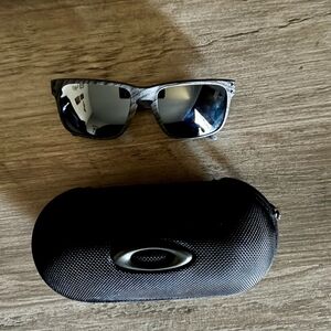 Oakley Black Polarized Sunglasses with Hard Case